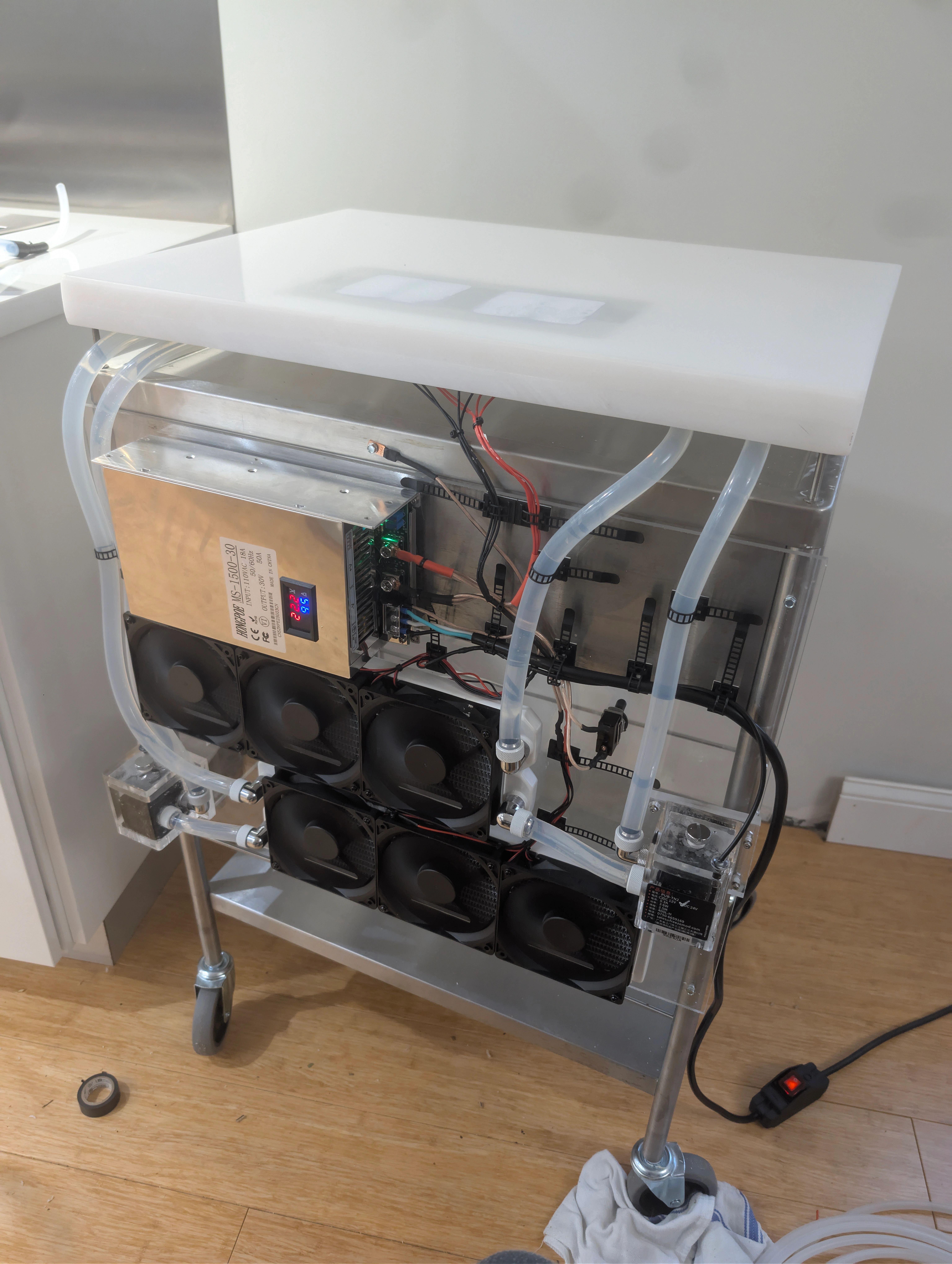 Final Assembly of the Surgical Cold Table