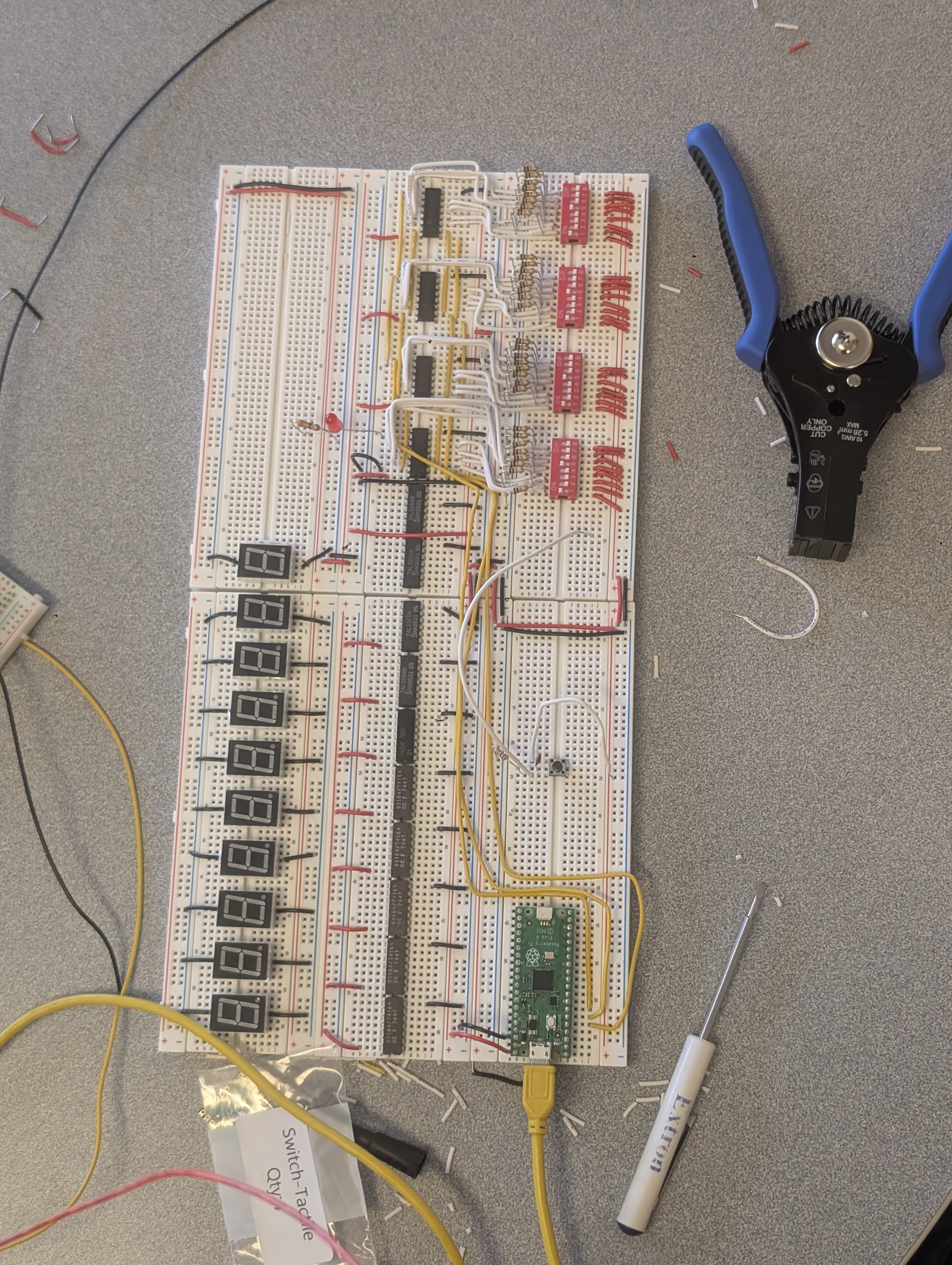Input Wiring Close-up