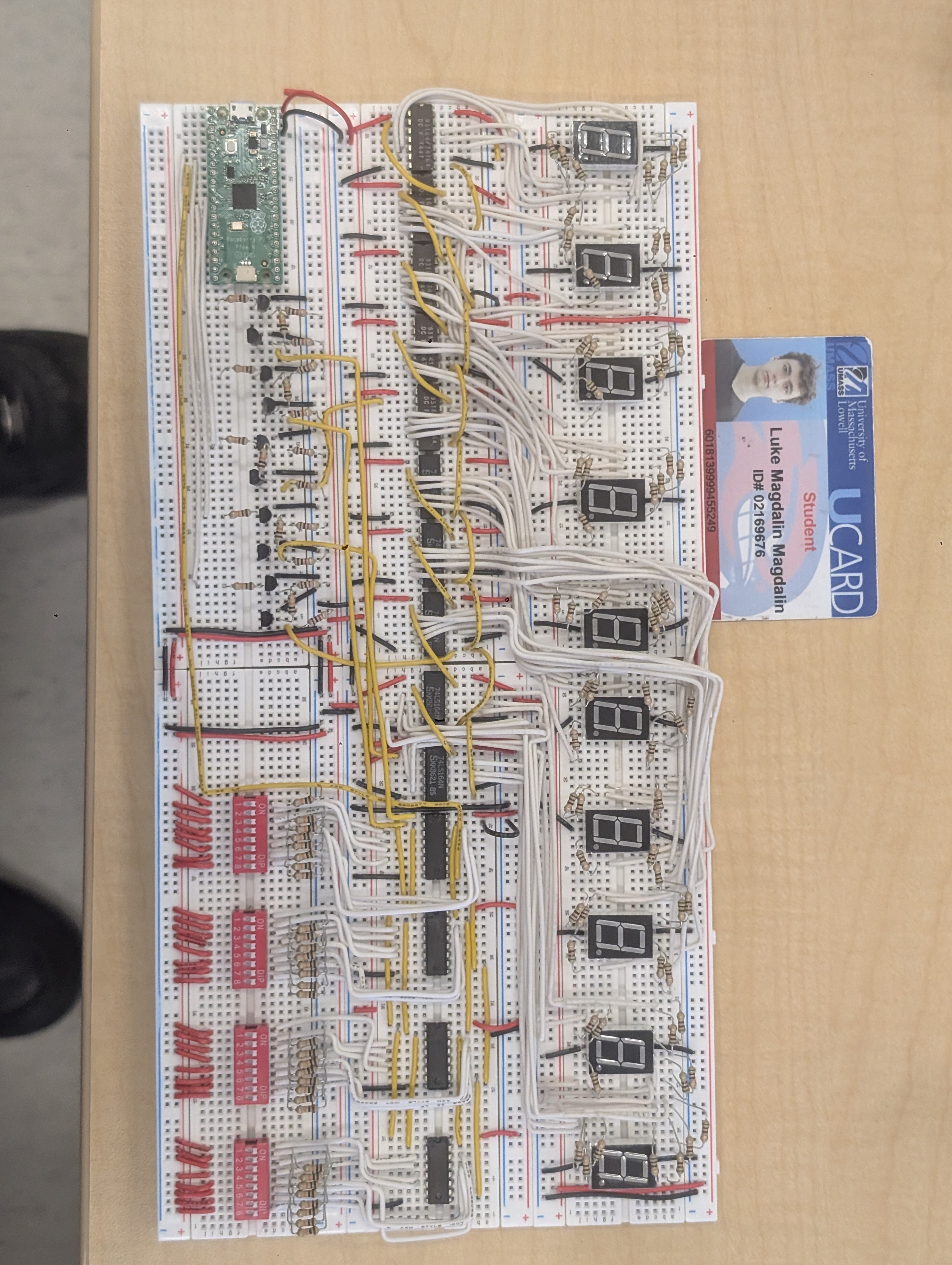 Unpowered breadboard assembly